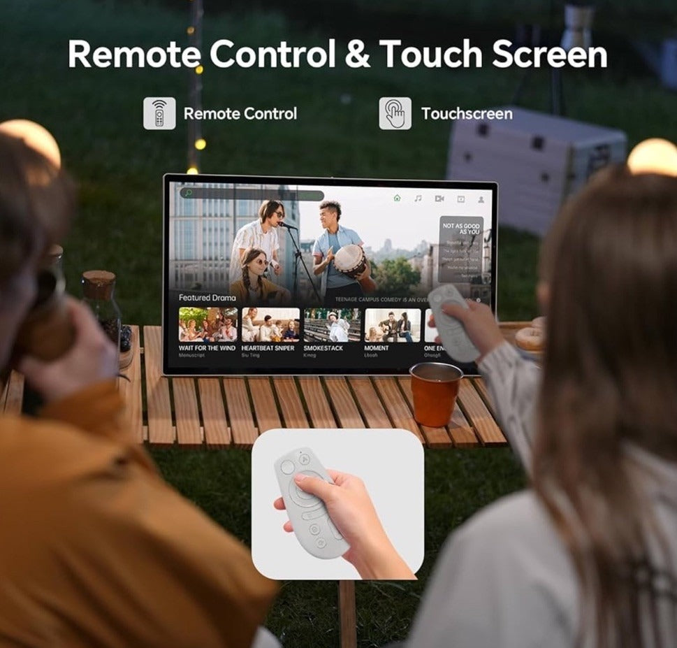 KTC 25” Megpad Portátil TV Pantalla Táctil Monitor 1080 P Android 14.