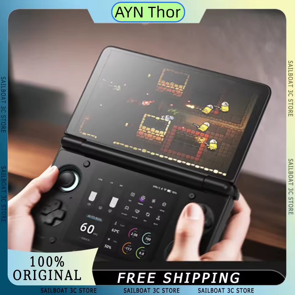 Consola de Juegos Portátil AYN Thor con Pantalla Dual Abatible