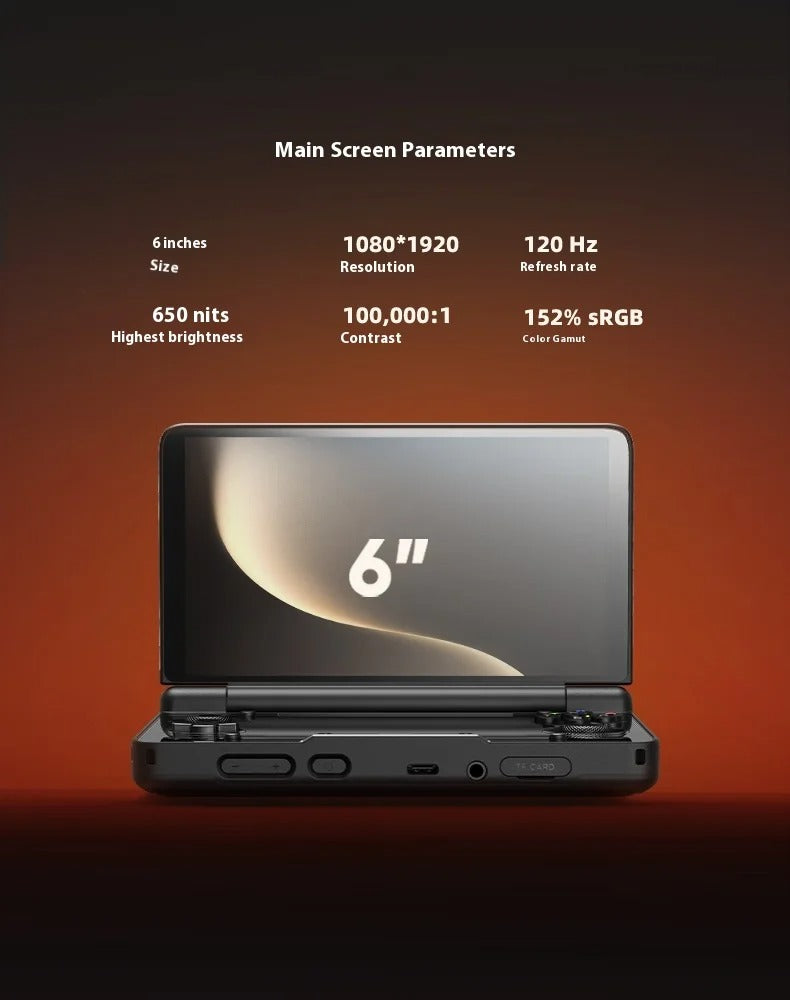 Consola de Juegos Portátil AYN Thor con Pantalla Dual Abatible