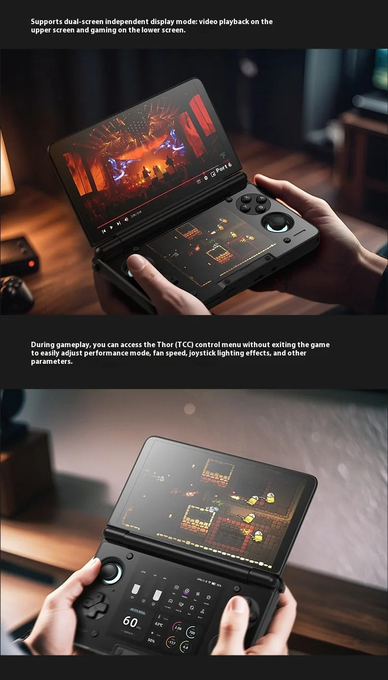 Consola de Juegos Portátil AYN Thor con Pantalla Dual Abatible